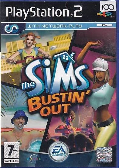 The Sims Bustin Out - PS2 (Genbrug)